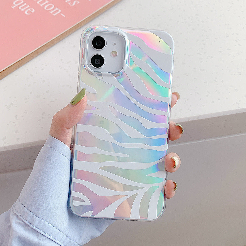 Double Side Laminating Laser Zebra and Leopard Print