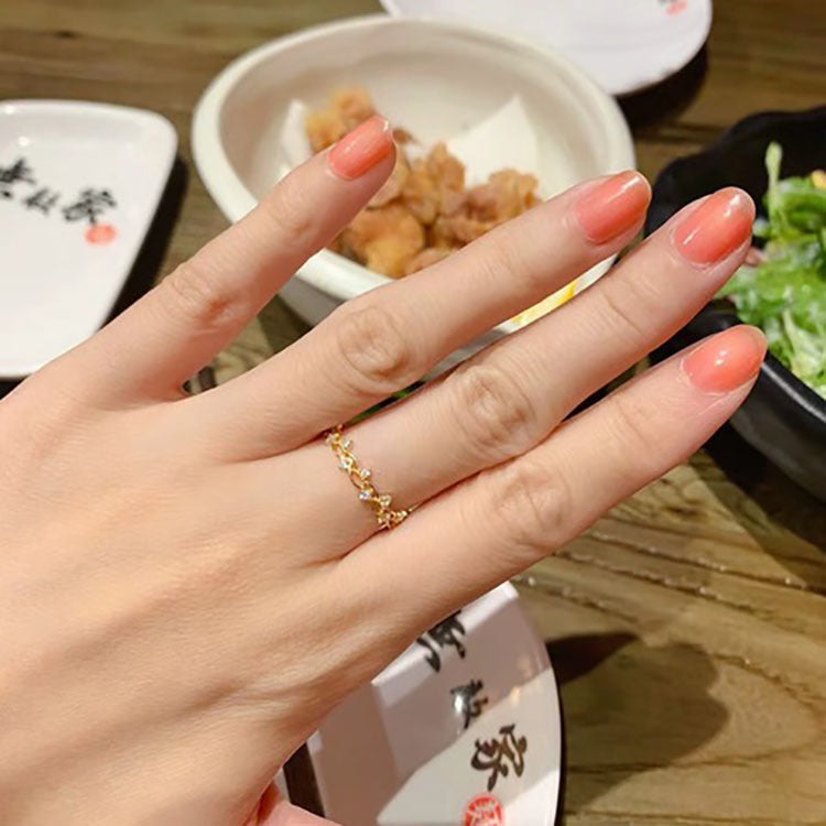 Luxury Sterling Silver Fashion Ring