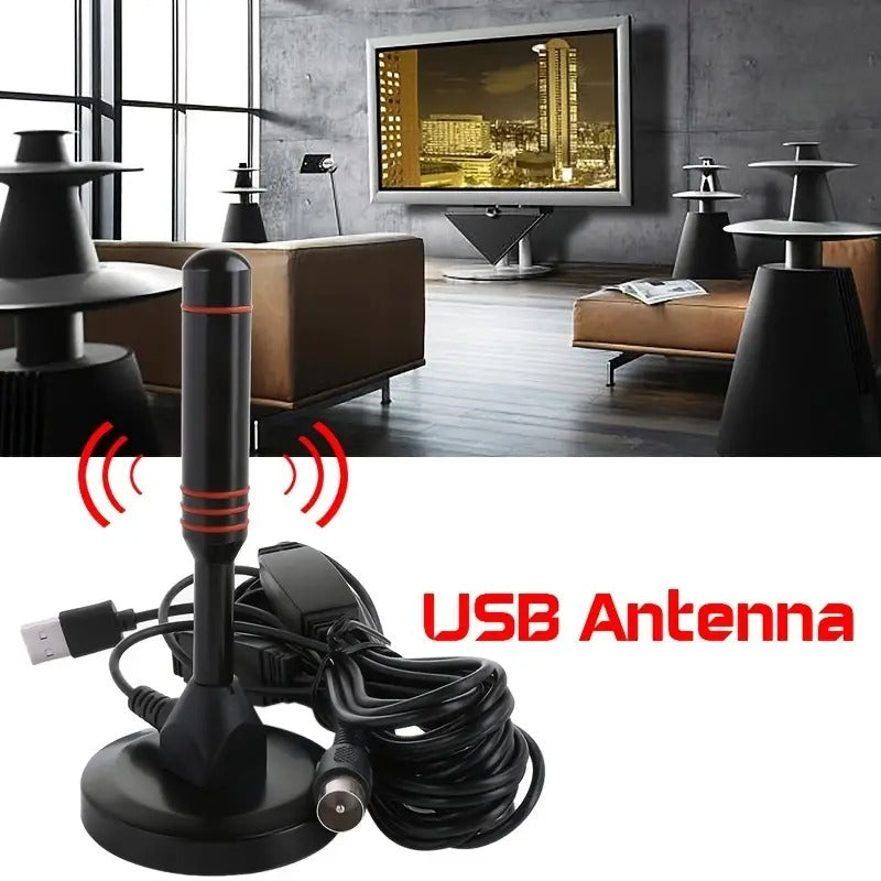 Indoor/Outdoor Cup TV Antenna DTMB DVB-T2