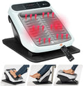 LFoot Massager for Relaxing Calf & Foot Therapy - Vibrating Foot Massage Circulation Machine for Legs and Feet with Heat Combo -Under Desk Foot Massager for Pain Relief and Circulation of Blood