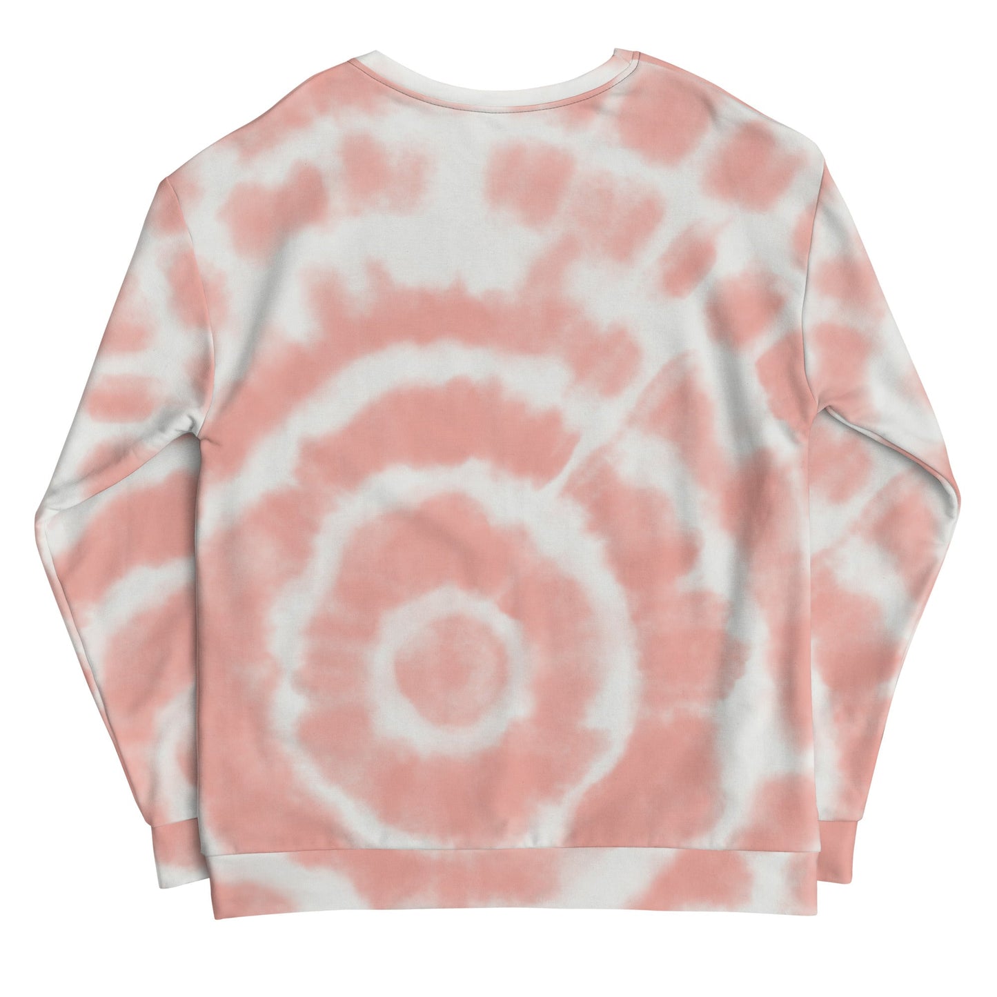 Peach Tie-Dye Tropical Sweatshirt