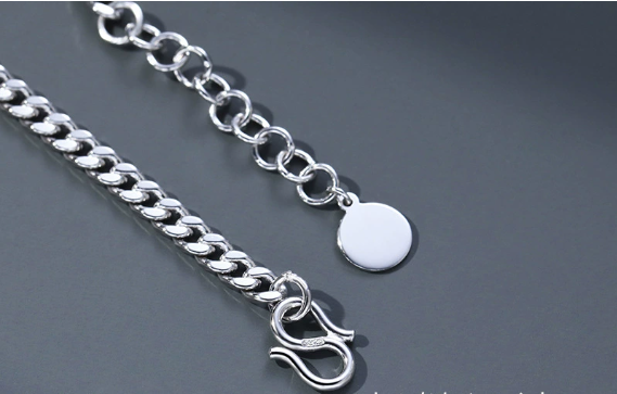 Silver Bracelet for Men's Fashion