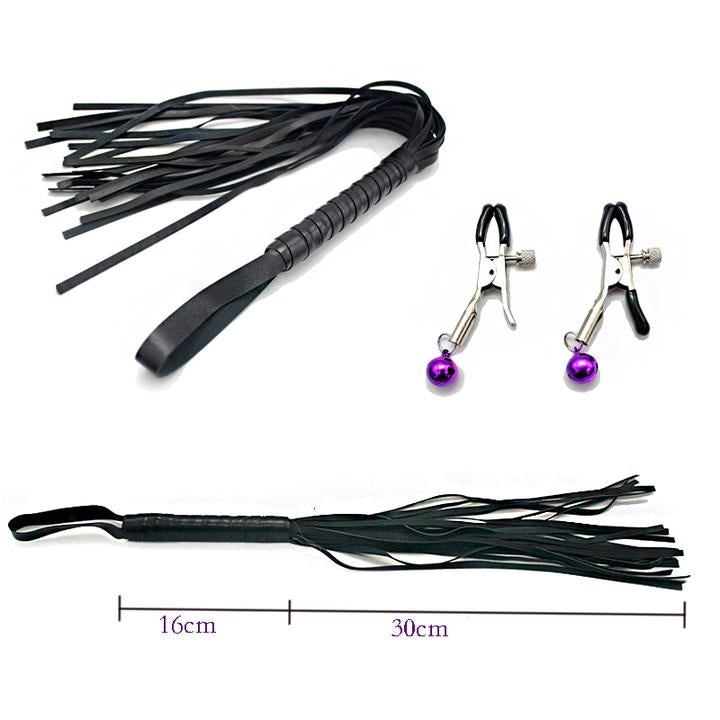 Ten piece Plush Strap Teasing Toy Set