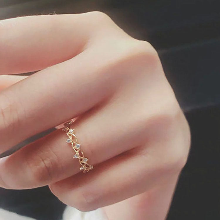 Luxury Sterling Silver Fashion Ring